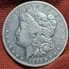 1893 CC Morgan Dollar Silver $1 Coin F/VF Details