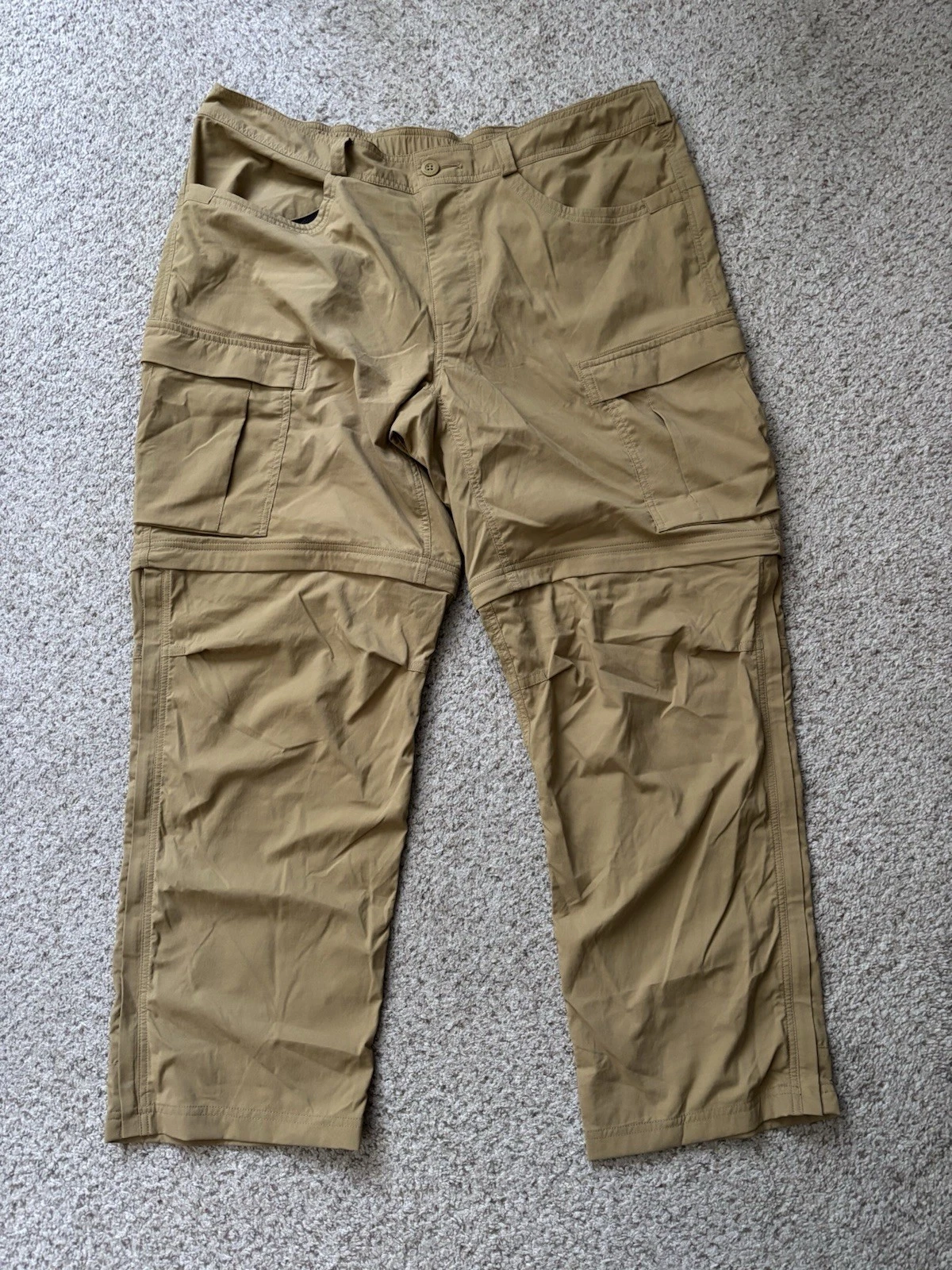 REI Co-op Pants Mens Size 40x30 Tan Brown Sahara Convertible Cargo Pants Hiking
Opens in a new windo
