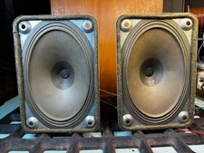 2 x 10" vintage Telefunken audiophile full range speaker DEW AlNiCo magnets 1955