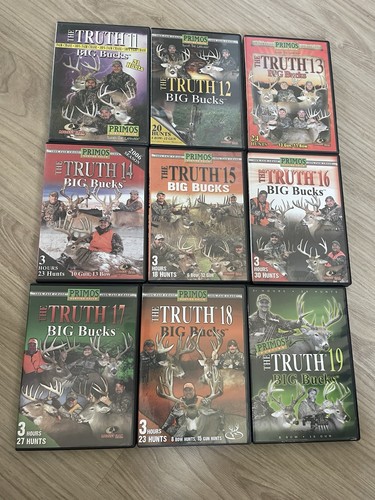 31 HUNTING DVD LOT; PRIMOS THE TRUTH BIG BULLS BIG BUCKS BOW HUNTING - Picture 7 of 8