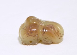 A Chinese Stone Toggle