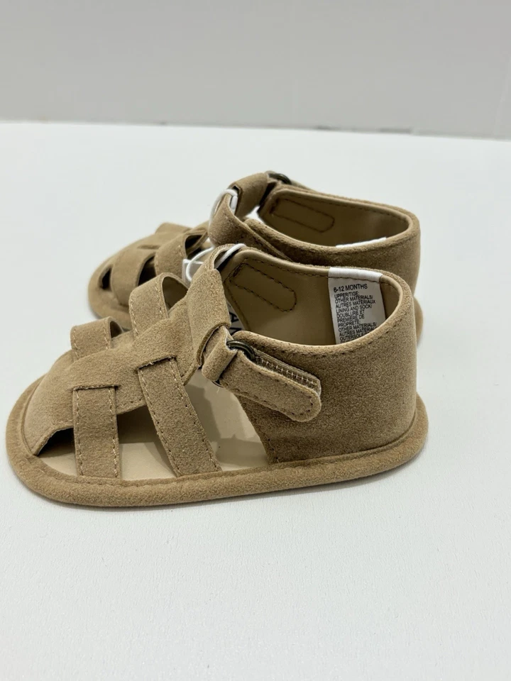 Nuevos Zapatos de Pescador Janie and Jack Marrón Talla 0-3 Meses Foto 4 de 4