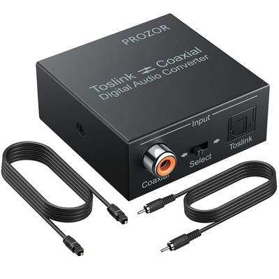 Optisch Koaxial Bidirektional DA Wandler Digital Audio Konverter DAC Toslink ...