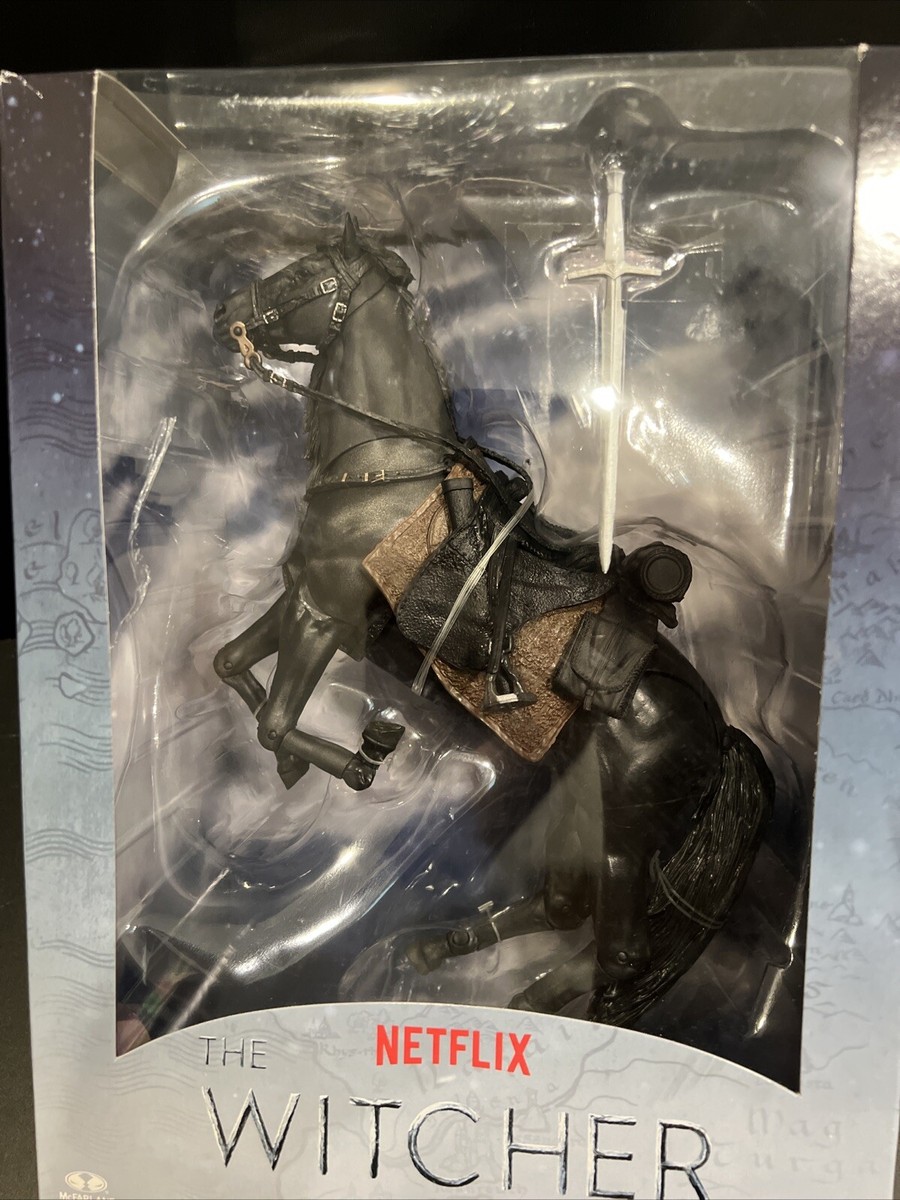 McFARLANE ウィッチャーとローチホース Amazon.com: Netflix The Witcher Roach (Season 2) Mega Action