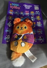 DOGS VS SQUIRLS 4" COLLEEN, EATING CASES OF MLM PROTIEN BARS #046 NWT