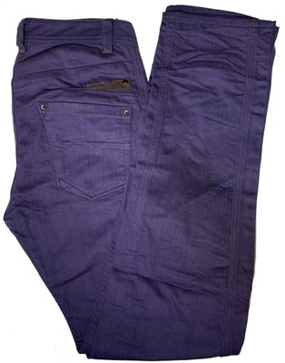 Diesel Darron Wash Regular Slim-Tapered Purple Jeans 008QU Mens Size W 27 x  L 32 | eBay
