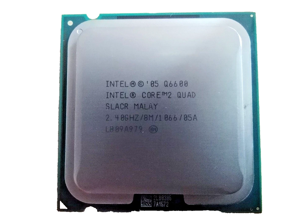 Processeur Intel Core 2 Quad Q6600 2.4 GHz Socket 775 - Occasion, Fonctionnel