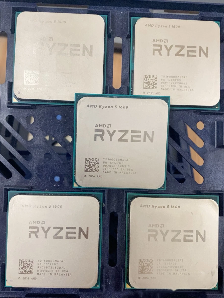 AMD Computer AMD Ryzen 5 1600 Processor Model Processors for sale