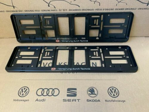 Audi Kennzeichenhalterungen zum Auto-Tuning