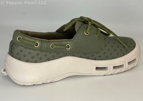 SoftScience The Fin Men’s 7-8 Deck Boat Casual Comfort Shoes Blue or Sage - Picture 28 of 42