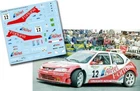 C242 DECAL 1/43 manual table Peugeot 306 MAXI KIT CAR Rally El Corte Ingles 2000