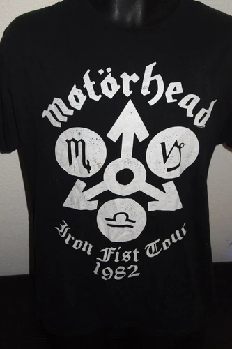 Vintage Motorhead Iron Fist Concert Tour Tshirt Metal S 1980s vintage concert t-shirt, vintage, size L, single stitch, B+ condition