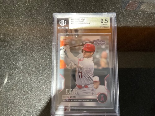2022 TOPPS NOW PLATINUM All-Star Game ASG-17 SHOHEI OHTANI BGS  9.5 Gem Mint SSP