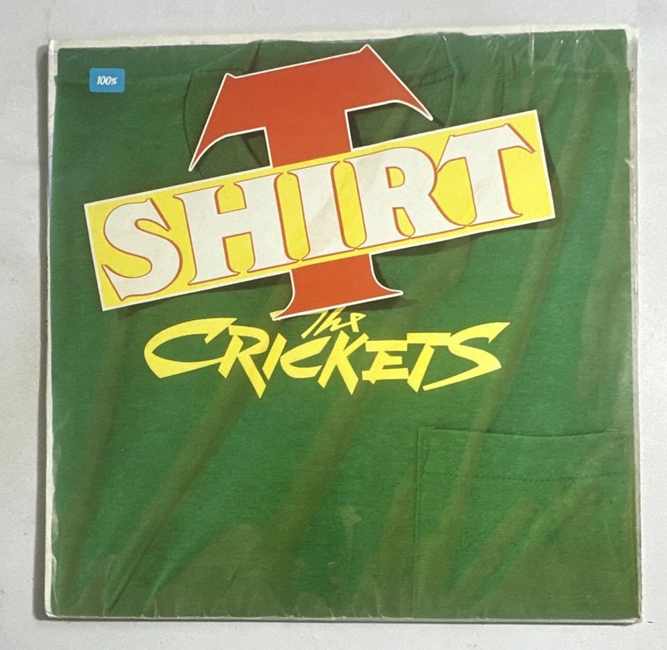 The Crickets Vinyl Record LP T-Shirt CBS Promo Demonstration Only Buddy Holly - Image 2 of 4