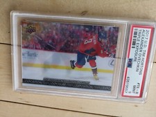 2017-18 Alex Ovechkin Triple Exposure PSA 9 Mint Upper Deck Tim Hortons #TE-8