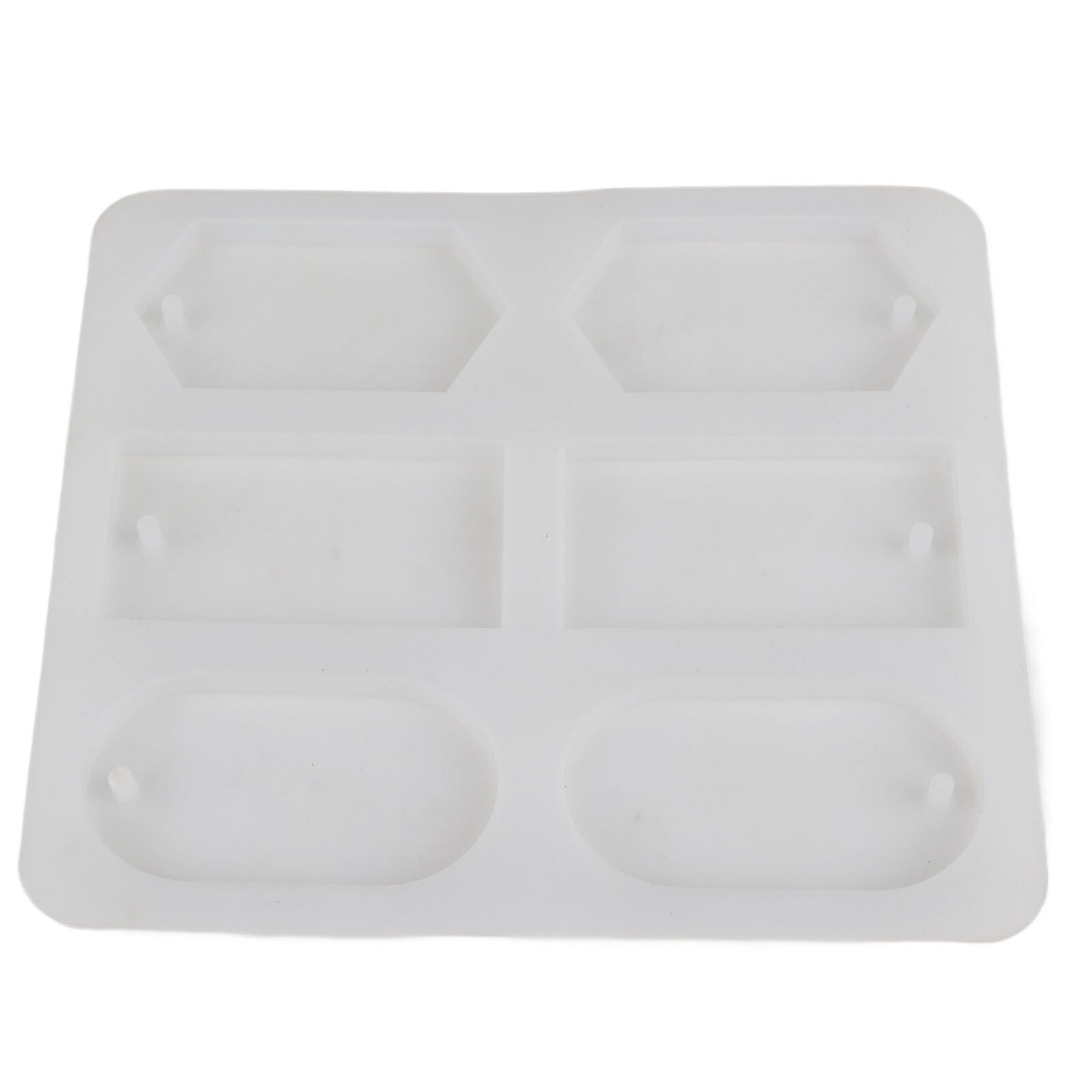 Silicone Rectangle Wax Resin Molds for DIY Pendant Crafts