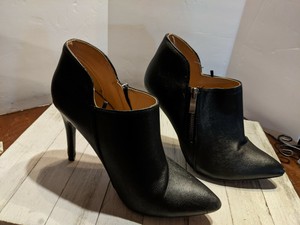 4 inch heel booties