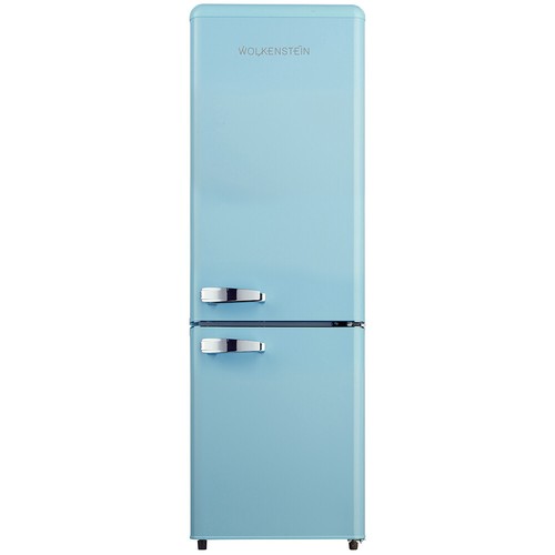 WOLKENSTEIN Kühl-Gefrierkombination Retro Kühlschrank KG250.4RT LB blau 249L - Bild 2 von 4