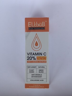 ELBBUB VITAMIN C 20% ANTI-AGING SERUM 1 0Z/ 30ml  Exp 12/2/2025