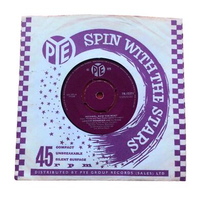 A282 Michael Row The Boat, Lonnie Donegan, 7'' Single, Very Good Plus Condition