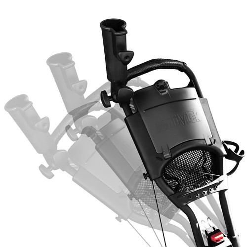 CaddyTek CaddyCruiser ONE Pro Folding 4 Wheel Golf Buggy Black + Removable Seat - Picture 6 of 9
