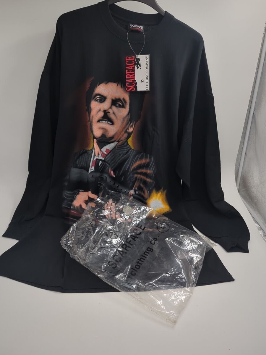 Scarface Clothing Company Tony Montana Black Graphic T Shirt Scarface Clothing Company Tony Montana Black Graphic T Shirt