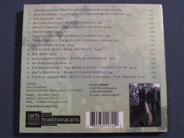 Bríd O'Donohue & Family Cliabhán An Dúchais DIGIPACK IRISH CD CELTIC FOLK WORLD Foto 2 de 4