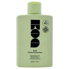 Body Mineral Sunscreen SPF 40 PA Plus - Invisible by KOA for Unisex - 5.9 oz