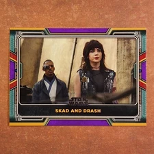 3-05-25 PWE . 2022 star wars book of boba fett parallel purple #89 skad drash