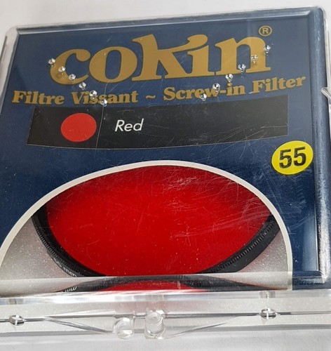 Cokin 55mm Red 2 R R-2 Color Conversion Glass Lens Filter 55 mm E55 E-55 France - Picture 2 of 4