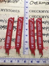 4X Diablo 6&rdquo; 14/18 TPI Steel Demon Medium Metal Cutting Reciprocating Saw Blades