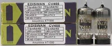 CV455 ECC81 Ediswan Made in England Amplitrex Tested 1MP 2PC