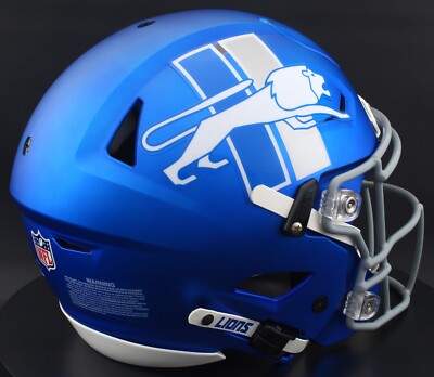 DETROIT LIONS NFL Riddell SPEEDFLEX Authentic Gameday Football Helmet