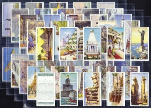 Complete/Full Sets Exploration/Empire Collectable Churchman Cigarette Cards