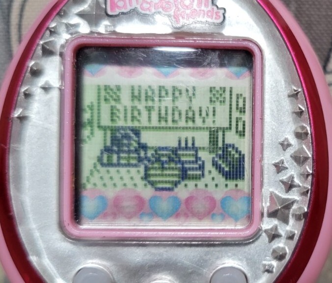 BANDAI - たまごっちフレンズ　海外版　パープル　tamagotchi friends TESTED Tamagotchi Friends Purple Russian Bandai Vintage toy