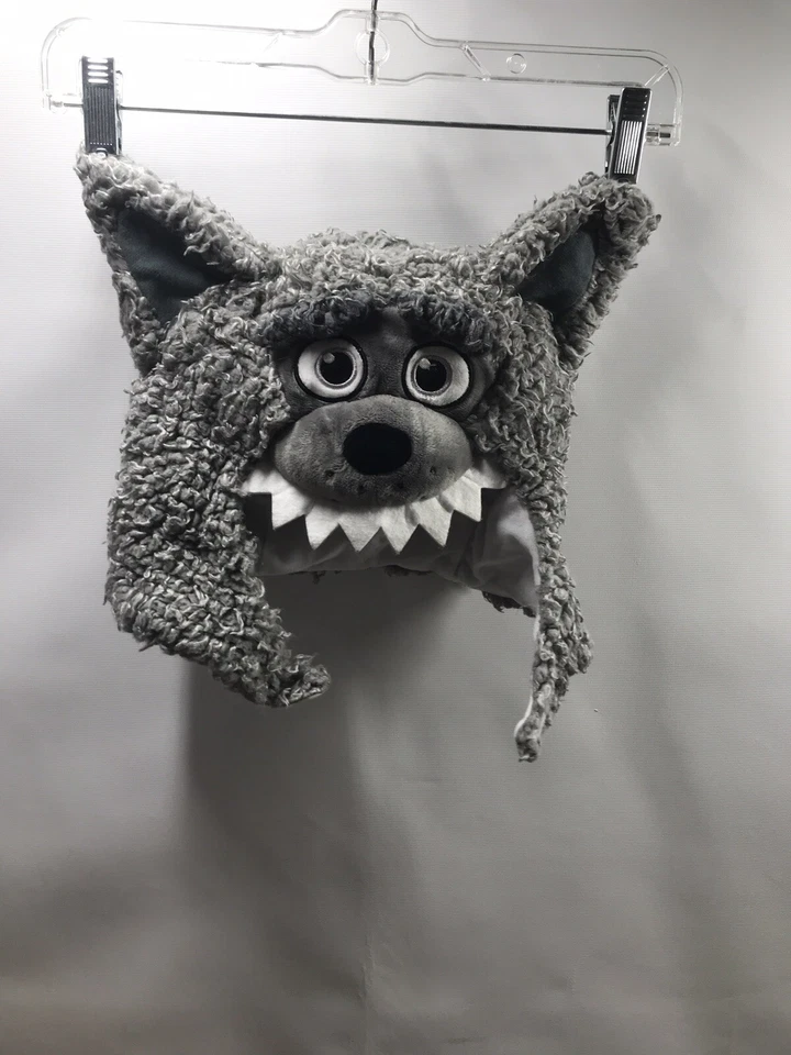 CuteMONSTER Peluche Animal Invierno Sombrero Cálido Niños Adultos Gorro con Solapas Mentón Pliegue Foto 2 de 4