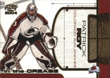 PATRICK ROY  PACIFIC  IN THE CREASE /  STARQUEST  UPPER DECK  INSERT CARD LOT $$