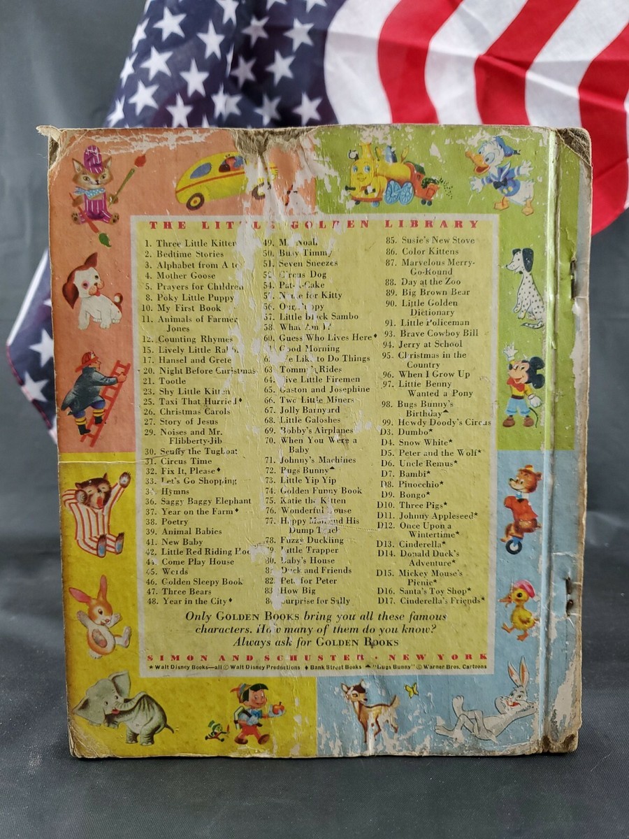 A Day At The Zoo #88 A Little Golden Book 