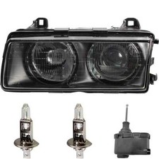 Scheinwerfer links für BMW 3er E36 Bj. 90-94 inkl. Philips H1+H1+Motor