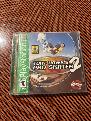 Tony Hawk's Pro Skater 2 GH Sony PlayStation 1 PS1, 2000 - CIB w/ Manual Tested