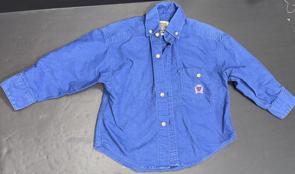 Panhandle Slim Rough Stock Azul Western Ecuestre Tareas Chamarra De Colección Estilo Y XS Foto 3 de 4