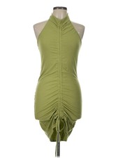 PrettyLittleThing Women Green Cocktail Dress 10