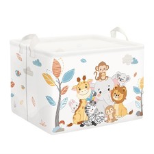 Simple Animals Baby Laundry Hamper Kid Storage Basket Boys Girls Gift Toy Box...