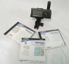 Garmin GPS V Navigatore Personale con Supporto Ram e 3 CD Grafici Blu, Confezione