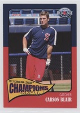 2013 Choice Salem Red Sox Carolina League Champions Carson Blair #03 2f4