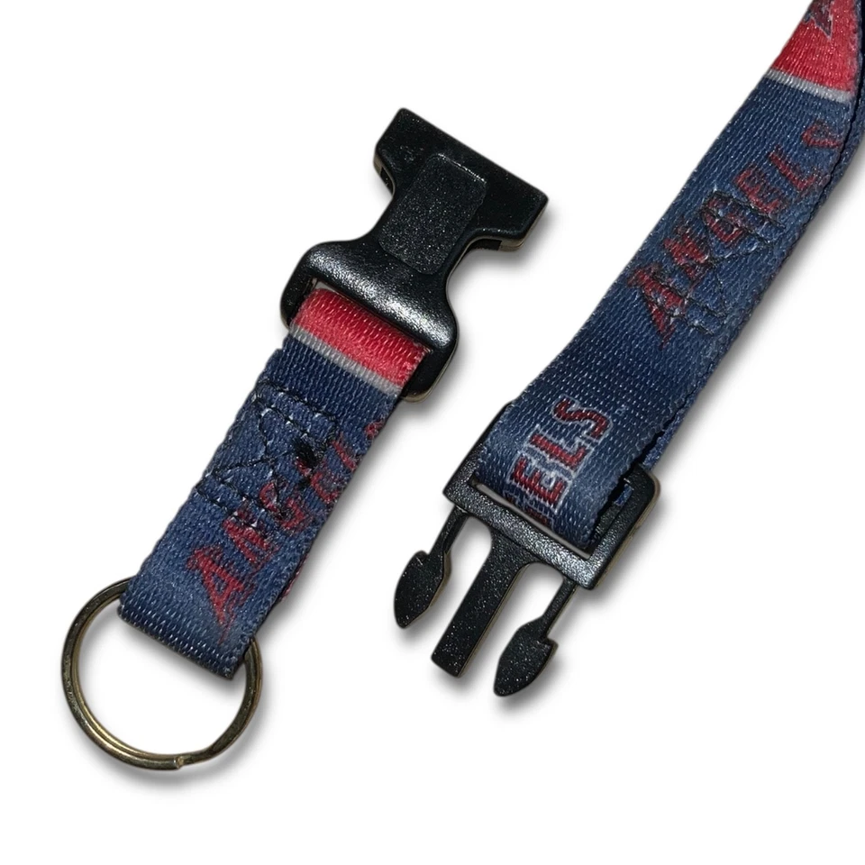 Vintage Los Angeles Anaheim Angels Lanyard Keychain Officially Licensed Y2K - Image 3 of 4