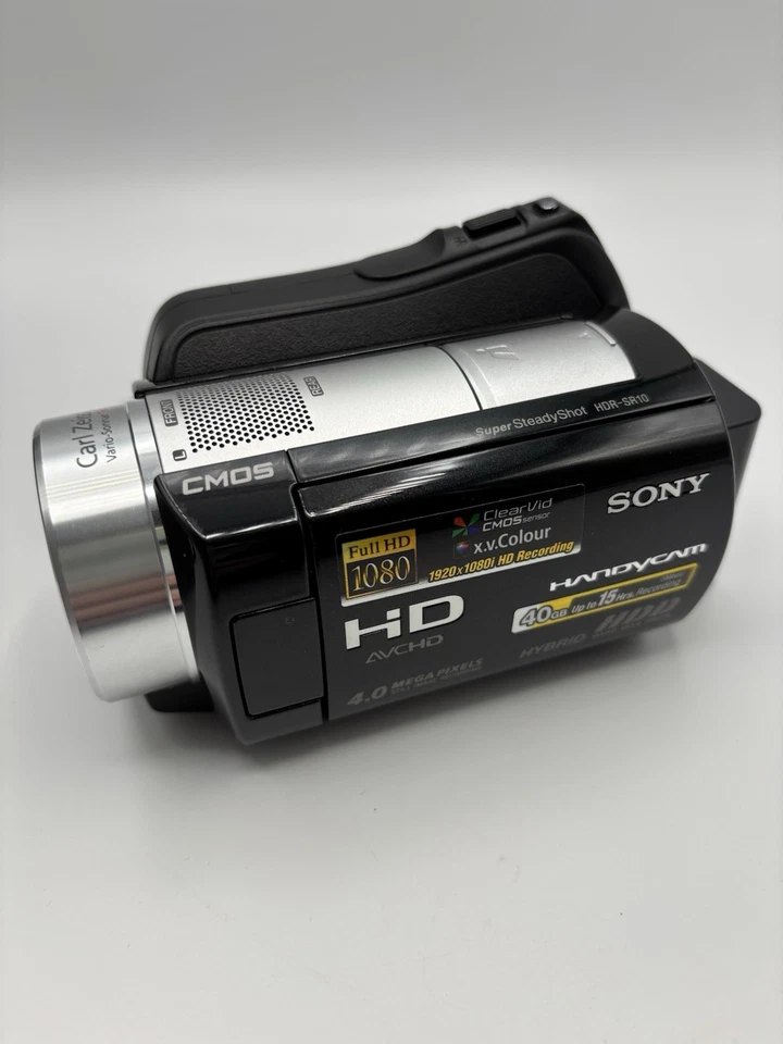 Sony HDR-SR10E 40 GB Camcorder - Black/Silver - Read Description - Image 4 of 4