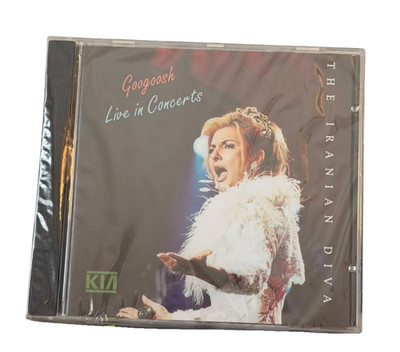 Googoosh Live In Concert The Iranian Diva Music CD, Kia 2001 Persian SEALED NEW