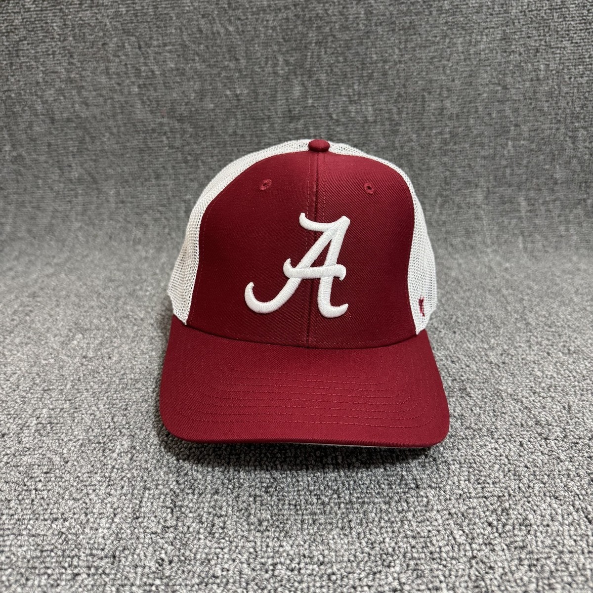 '47 Brand Alabama Crimson Tide Trucker Snapback Crimson White One Size Hat