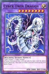 Cyber Twin Dragon (LEDD-ENB26) - Common - 1st Edition